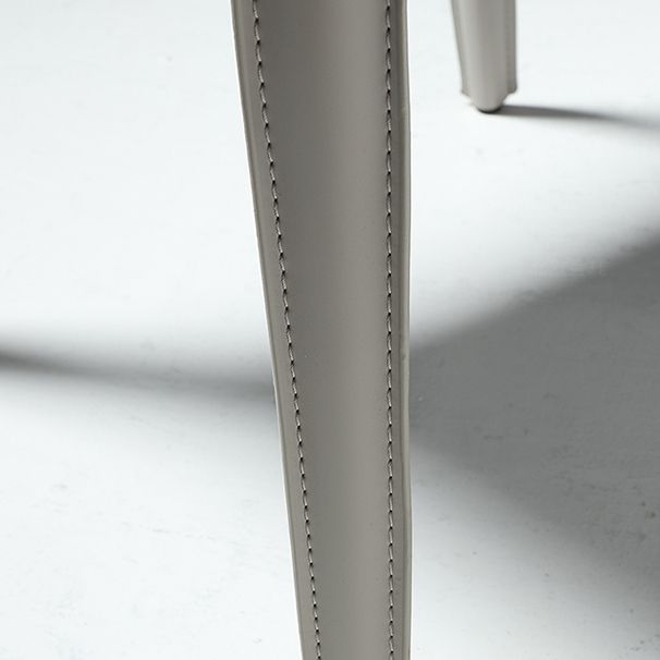 Faux Leather Upholstered Side Chair Indoor Dining Side Chair for Dining Room Clearhalo 'Dining Chairs' 'Dining Tables & Seating' 'dining_chair' 'furn' 'furn_dining_chair' 'Furniture' 'Kitchen & Dining Furniture' 1200x1200_020003e7-30f4-495f-ab2b-8c7573c4d1e0