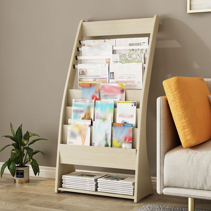 Closed Back Contemporary Bookcase Engineered Wood Vertical Bookshelf with Shelves Clearhalo 'Bookcases' 'furn' 'furn_bookcases' 'Furniture' 'Office Furniture' 1200x1200_020368fa-e9f6-4035-875d-64d25c2440e6