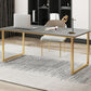 Glam Rectangular Writing Desk Home Stone Office Desk with Metal Legs Clearhalo 'furn' 'furn_office_desk' 'Furniture' 'Office Desks' 'Office Furniture' 'office_desk' 1200x1200_0204b095-da49-4e73-8b09-8488d2baaaa1