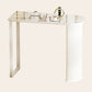 Contemporary Bar Table Set 1/2/3 Pcs White Stone Bar Table with Stools Clearhalo 'Bar Furniture' 'furn' 'furn_home_bar_bar_sets' 'Furniture' 'Home Bars & Bar Sets' 'home_bar_bar_sets' 'Kitchen & Dining Furniture' 1200x1200_0207010a-7572-49c6-afde-53e3221ebaf7