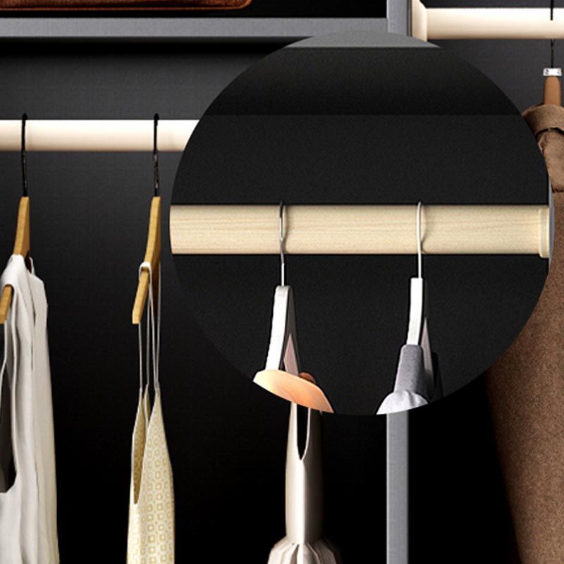 Coupe de tissu moderne en bois blanc inclus le placard de garde-robe pour la maison