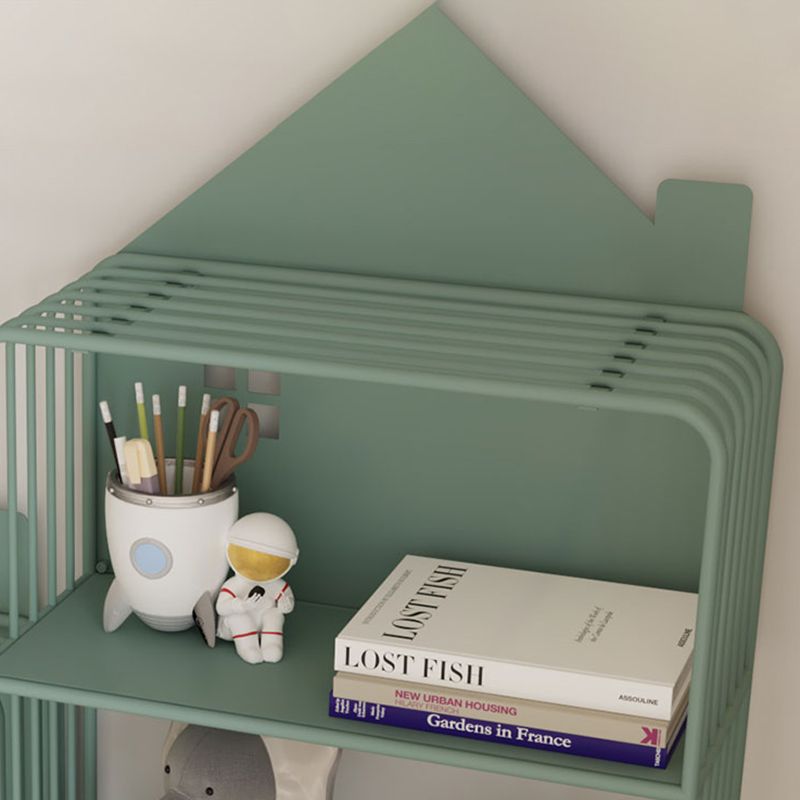 Scandinavian Standard Bookshelf Metal Shelves Included Bookcase