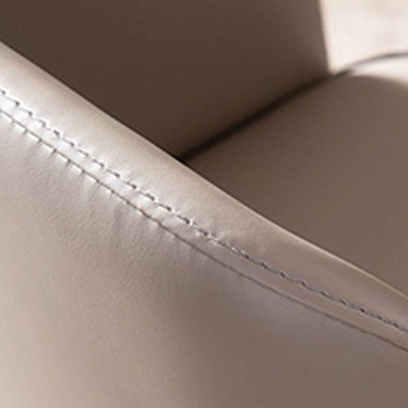 Gepolsterter Esstuhl zeitgenössische Küche Essarmstuhl mit Holzbeinen