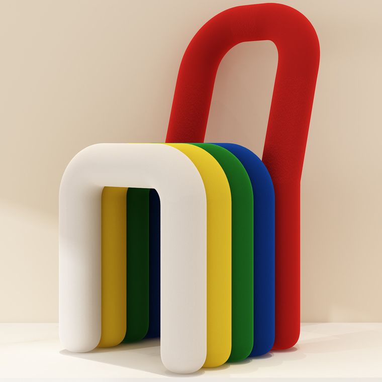 Contemporary Velvet Dining Room Chair Armless Metal Side Chair for Home Use Clearhalo ' kitchen&dining_furn' 'Dining Chairs' 'Dining Tables & Seating' 'dining_chair' 'furn' 'furn_dining_chair' 'Furniture' 'furniture_dining_chair' 'Kitchen & Dining Furniture' 'kitchen' 1200x1200_020c2592-43cc-422e-bd93-2beead6ba27b