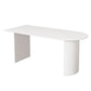 Contemporary Dining Table Pine Solid Wood Table with Double Pedestal for Home Kitchen Dinner Clearhalo ' dining_table' 'Dining Tables & Seating' 'Dining Tables' 'furn' 'furn_dining_table' 'Furniture' 'furniture_dining_table' 'Kitchen & Dining Furniture' 'kitchen&dining_furn' 'kitchen' 'kitchen_dining_table' 1200x1200_020d0863-21a4-481b-a2ef-dc71e6e55581