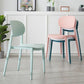 Open Back Armless Dining Chair Plastic Stackable Dining Side Chairs (Set of 4) Clearhalo ' kitchen&dining_furn' 'Dining Chairs' 'Dining Tables & Seating' 'dining_chair' 'furn' 'furn_dining_chair' 'Furniture' 'furniture_dining_chair' 'Kitchen & Dining Furniture' 'kitchen' 1200x1200_020d3240-fe49-4f7f-bf1f-eaa267dc31c5