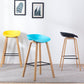 Industrial Armless Backrest Counter Stool Iron Bar Stool with Acrylic Seat for Cafe Clearhalo 'Bar Furniture' 'Bar Stools' 'bar_stools' 'furn' 'furn_bar_stools' 'Furniture' 'Kitchen & Dining Furniture' 1200x1200_020fb68d-ab0c-403c-8cfe-38def2005b1a
