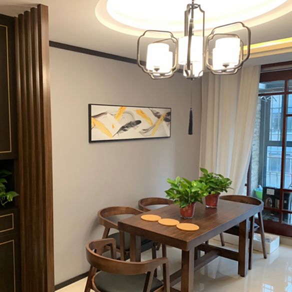 Farmhouse Style Kitchen Sintered Stone Furniture of Standard Height Formal Dining Room Table Set Clearhalo 'Dining Room Sets' 'Dining Tables & Seating' 'dining_room_set' 'furn' 'furn_dining_room_set' 'Furniture' 'furniture_dining_room_set' 'Kitchen & Dining Furniture' 'kitchen&dining_furn' 'kitchen' 1200x1200_02169fcd-6e33-4e6b-bde1-e32f759a8fd1