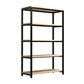 Metal Etagere Bookcase Industrial Open Back Book Shelf with Shelves for Office and Home Clearhalo 'Bookcases' 'Furniture' 'furniture_bookcases' 'kitchen' 'kitchen_bookcases' 'Living Room Furniture' 'Office Furniture' 1200x1200_021a5d2c-d368-46f0-befe-96ed852b5846
