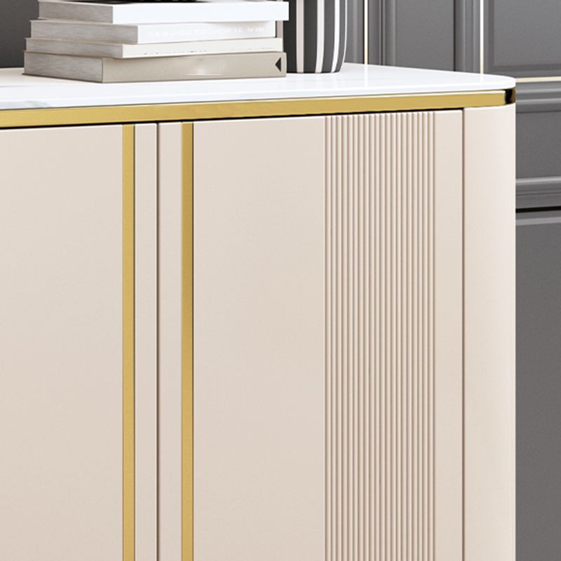 Tavolo da tavolo da tavolo a buffet glam tavolo da sideboard con cassetti per soggiorno