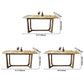 Solid Wood Contemporary Rectangular Dining Table Sintered Stone Top Table for Dining Room Clearhalo ' dining_table' 'Dining Tables & Seating' 'Dining Tables' 'furn' 'furn_dining_table' 'Furniture' 'furniture_dining_table' 'Kitchen & Dining Furniture' 'kitchen&dining_furn' 'kitchen' 'kitchen_dining_table' 1200x1200_02232890-7fe4-4e25-89a7-e87f21a7f3bf