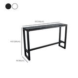 Tavolo da pranzo moderno bar in pietra tavolo da bar rettangolo per soggiorno