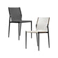 Faux Leather and Metal Dining Room Chair Contemporary Side Chair Clearhalo 'Dining Chairs' 'Dining Tables & Seating' 'dining_chair' 'furn' 'furn_dining_chair' 'Furniture' 'Kitchen & Dining Furniture' 1200x1200_0228385b-52b7-4f24-8c03-466866e81ff9