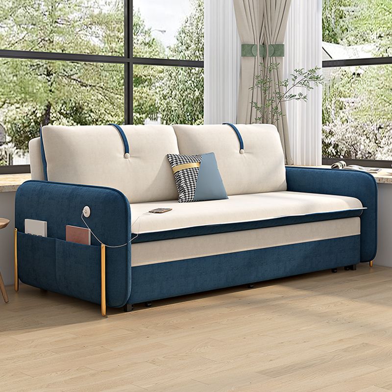 Divani convertibili glam cuscino per le braccia svasati di divano