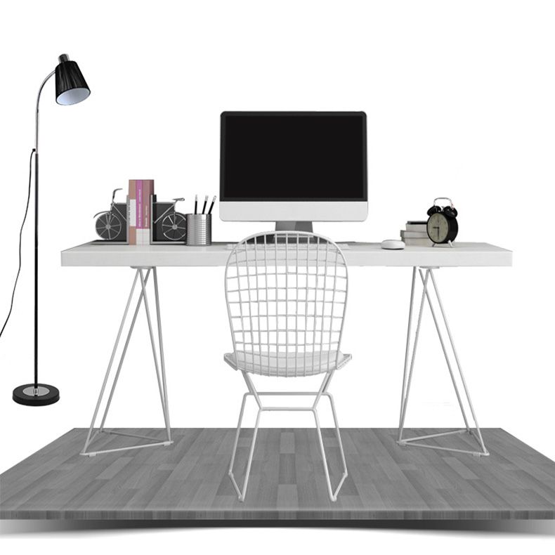 Contemporary Rectangular Writing Desk Pine Solid Wood Office Desk Clearhalo 'Furniture' 'furniture_office_desk' 'Office Desks' 'Office Furniture' 'office_desk' 1200x1200_022c051e-5e6d-4300-9147-b841acfd8998