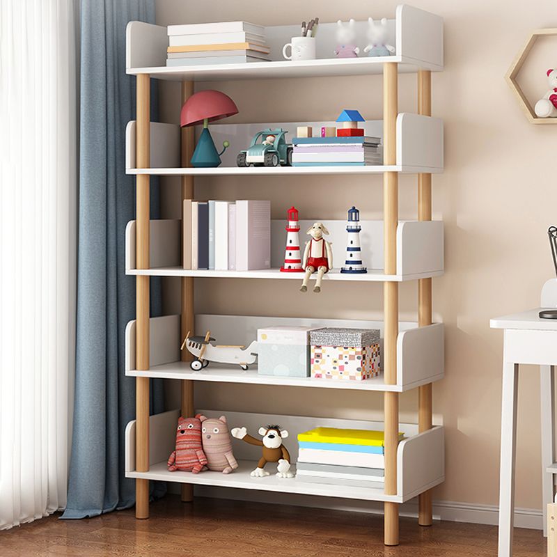 Modern & Contemporary Bookshelf Vertical Shelf Bookcase for Study Room
