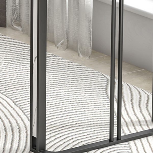 Bureau de bureau rectangulaire industriel Bureau d'ordinateur finition antique avec jambes métalliques