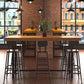 Wood Bar Table Traditional Luxury Rectangle Bar Table with Trestle Base Clearhalo 'Bar Furniture' 'Bar Tables' 'bar_tables' 'furn' 'furn_bar_tables' 'Furniture' 'furniture_bar_tables' 'Kitchen & Dining Furniture' 1200x1200_022d9d2a-c6f4-4d6c-ad66-3e1e31a192c5