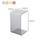 Acrylic Sofa Side Accent Table C-Shape Contemporary Corner Table for Living Room
