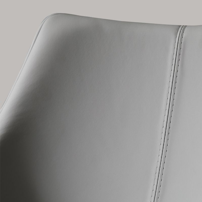 Faux Leather Kitchen Chair Metal Base Dining Chair for Living Room Clearhalo 'Dining Chairs' 'Dining Tables & Seating' 'dining_chair' 'furn' 'furn_dining_chair' 'Furniture' 'Kitchen & Dining Furniture' 1200x1200_022e312a-e22f-4f24-89ac-3465e3cf5e68