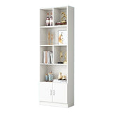 Closed Back Bookshelf Scandinavian Style Bookcase for Home Office and Study Room Clearhalo 'Bookcases' 'furn' 'furn_bookcases' 'Furniture' 'furniture_bookcases' 'kitchen' 'kitchen_bookcases' 'Living Room Furniture' 'Office Furniture' 1200x1200_022ece4d-b7cc-491b-a1a9-8bd82e50d209