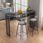 Modern Style Wood Bar Stool Table Rectangle Bar Table for Cafe Clearhalo 'Bar Furniture' 'Bar Tables' 'bar_tables' 'furn' 'furn_bar_tables' 'Furniture' 'Kitchen & Dining Furniture' 1200x1200_022f0aa9-3c56-4c5f-bfd3-8f650b521059