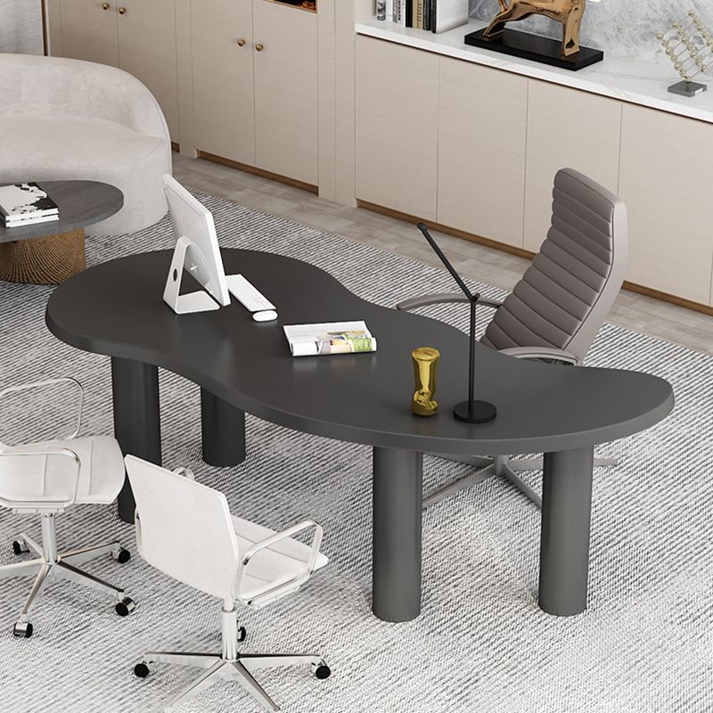 Tavolo da lavoro in legno massiccio Home Office Office Free Industrial Writing Desk