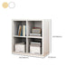 Standard Contemporary Bookcase Engineered Wood Closed Back Bookshelf