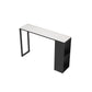 Industrial Rectangle Sintered Stone Table Bar Counter Table for Home Clearhalo 'Bar Furniture' 'Bar Tables' 'bar_tables' 'furn' 'furn_bar_tables' 'Furniture' 'furniture_bar_tables' 'Kitchen & Dining Furniture' 1200x1200_0234522a-0989-4393-801c-12420c72b8b6