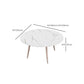 Metal and Slate Table Contemporary Style Home Retractable Round Dining Table Clearhalo 'Dining Tables & Seating' 'Dining Tables' 'dining_table' 'furn' 'furn_dining_table' 'Furniture' 'Kitchen & Dining Furniture' 1200x1200_0234b9d7-ebaa-4f0e-8e68-e475d26ef5a4