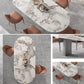 Sintered Stone Dining Table Modern Table in White with Grey Double Pedestal Clearhalo ' dining_table' 'Dining Tables & Seating' 'Dining Tables' 'furn' 'furn_dining_table' 'Furniture' 'furniture_dining_table' 'Kitchen & Dining Furniture' 'kitchen&dining_furn' 'kitchen' 'kitchen_dining_table' 1200x1200_0234eb39-3a7f-45f7-9e57-b3f4f4d841a2