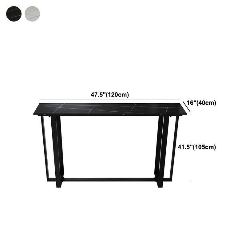 Stenen bar eettafel moderne rechthoekige balktafel met schroefdeksel voor woonkamer balkon
