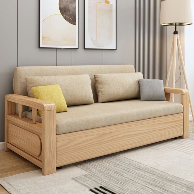 Canapé-lit futon pliable scandinave armoine carrée du futon et matelas