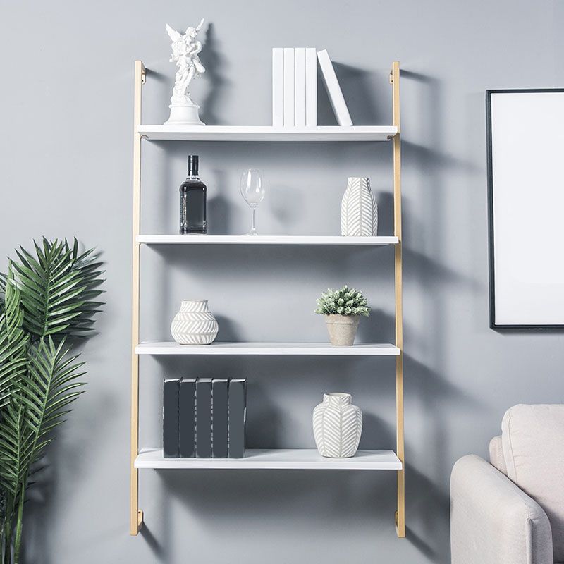 Industrial Wall Mounted Bookshelf Iron Frame Solid Wood Shelf Bookshelf Clearhalo 'Bookcases' 'furn' 'furn_bookcases' 'Furniture' 'furniture_bookcases' 'kitchen' 'kitchen_bookcases' 'Living Room Furniture' 'Office Furniture' 1200x1200_023a532f-2af1-4b51-9036-09f20c86d4f8
