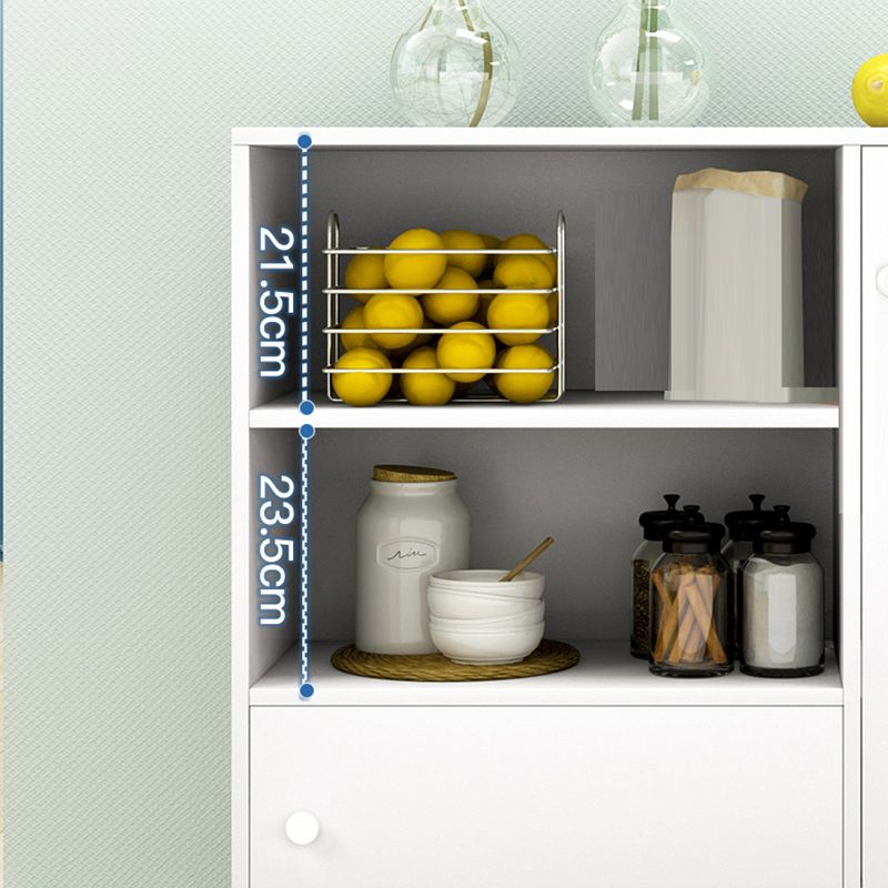 Contemporary Style Server Engineered Wood Side Board for Living Room Clearhalo 'buffet_sideboard' 'Buffets & Sideboards' 'furn' 'furn_buffet_sideboard' 'Furniture' 'Kitchen & Dining Furniture' 1200x1200_023b19c3-dd9d-4662-b0b0-1adc954954ee