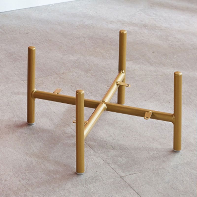 Glam Pouf Ottoman Velvet Upholstered Solid Color Square Ottoman with Metal Legs Clearhalo 'furn' 'furn_ottomans_poufs' 'Furniture' 'Living Room Furniture' 'Ottomans & Poufs' 'ottomans_poufs' 1200x1200_023f1954-90f8-4cc4-9601-5c78f181dcb9