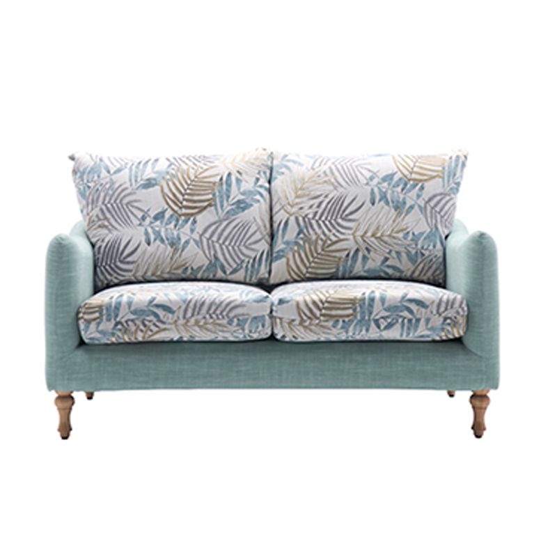 84" Traditional Linen Square American Creative Arm Wooden Sofa Clearhalo 'furn' 'furn_sofas' 'Furniture' 'furniture_sofas' 'Living Room Furniture' 'Sofa' 'sofas' 1200x1200_0242e97e-a0a9-4b79-93ba-3b14bdbaa684