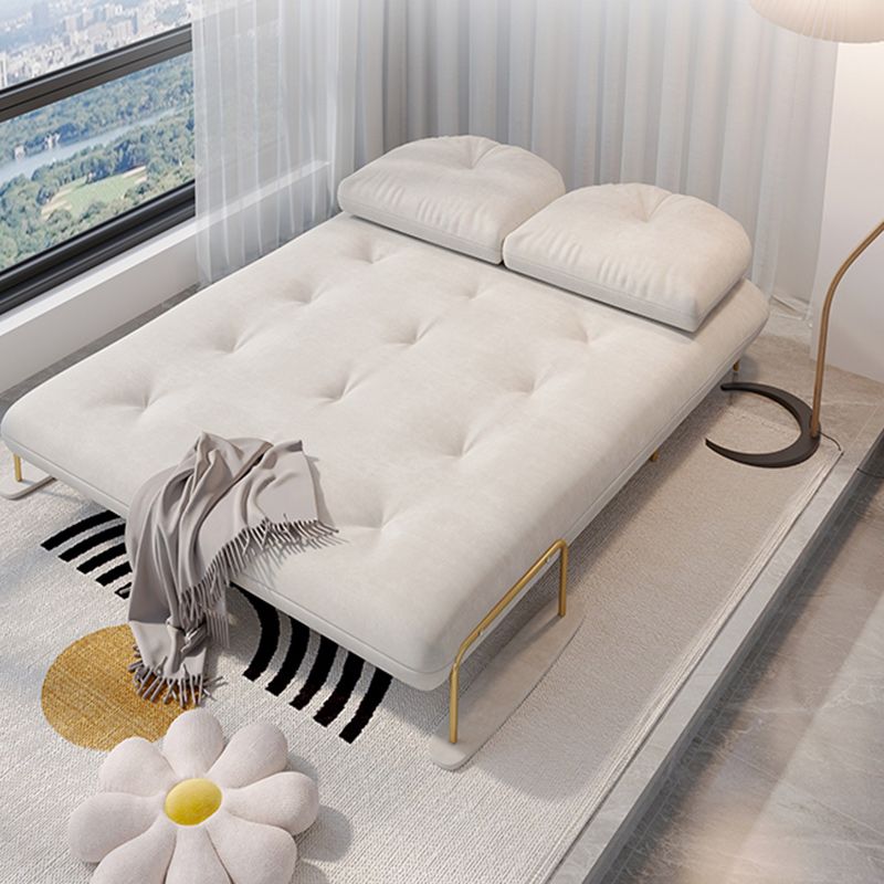 房状のグラムコンバーチブルソファフル/クイーンサイズの布張りのラブシート2羽の枕と