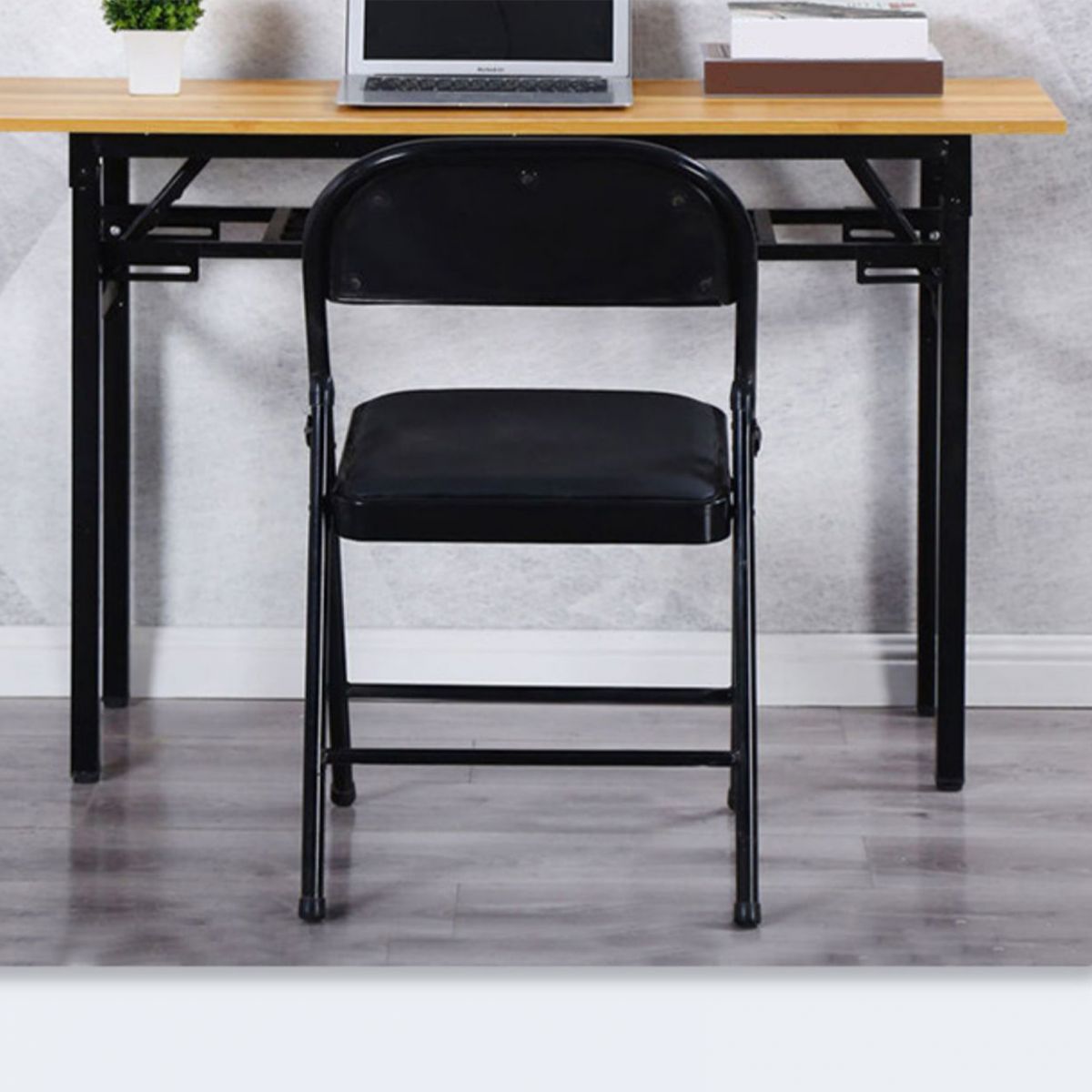 Foldable Writing Desk Contemporary Style Rectangular Dormitory Bedroom Desk Clearhalo 'Furniture' 'furniture_office_desk' 'Office Desks' 'Office Furniture' 'office_desk' 1200x1200_0246442e-d311-46f4-bd7c-ddca24ee54b7