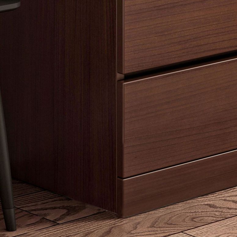 Walnut Storage Chest Modern Bedroom Storage Chest Dresser with 3 / 4 / 5 / 6 Drawers Clearhalo 'Bedroom Furniture' 'Dressers & Chests' 'dressers_chests' 'furn' 'furn_dressers_chests' 'Furniture' 1200x1200_0247284b-7022-4611-b613-c9f4eff105d8