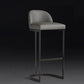 Glam Faux Leather Bar Stool Footrest Counter-height Stool for Dining Room Clearhalo 'Bar Furniture' 'Bar Stools' 'bar_stools' 'furn' 'furn_bar_stools' 'Furniture' 'Kitchen & Dining Furniture' 1200x1200_02472a58-9913-4463-8572-d16d017cc445