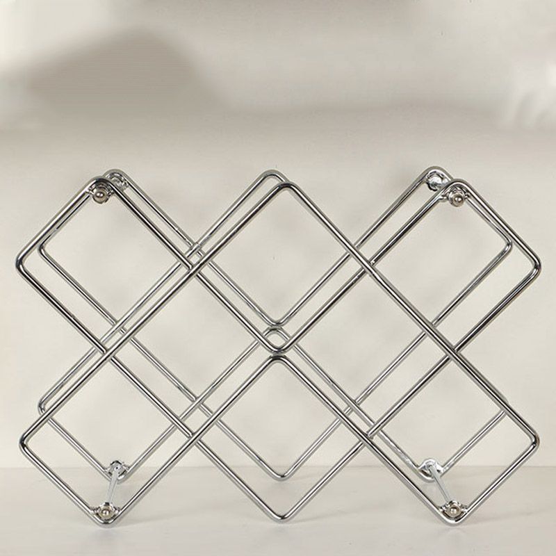 Porta bottiglia di vino in metallo glam glam bottiglia per soggiorno per soggiorno