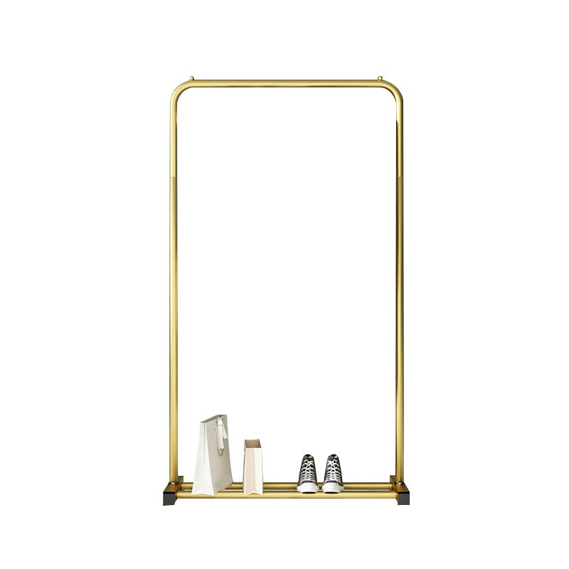 Contemporary Style Wardrobe Metal Bedroom Wardrobe Closet With Shelf Clearhalo 'Armoires & Wardrobes' 'armoires_wardrobes' 'Bedroom Furniture' 'furn' 'furn_armoires_wardrobes' 'Furniture' 1200x1200_024bcfe3-031a-4635-ae98-33e85e37caec