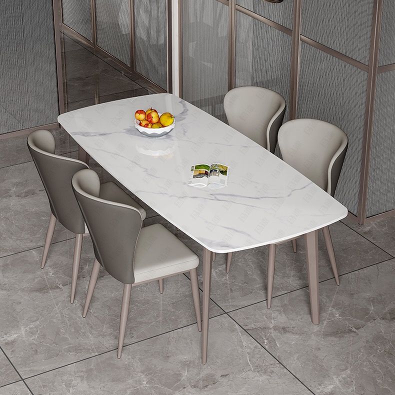 Contemporary 1/4/5 Pieces Table and Chairs Dining Set Rectangle Dining Table Set Clearhalo 'Dining Room Sets' 'Dining Tables & Seating' 'dining_room_set' 'furn' 'furn_dining_room_set' 'Furniture' 'furniture_dining_room_set' 'Kitchen & Dining Furniture' 'kitchen&dining_furn' 'kitchen' 1200x1200_024bf1c0-688c-4443-ad70-f5faf245e661