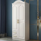 French Country White Wardrobe Armoire Engineered Wood Wardrobe Closet Clearhalo 'Armoires & Wardrobes' 'armoires_wardrobes' 'Bedroom Furniture' 'furn' 'furn_armoires_wardrobes' 'Furniture' 1200x1200_024e6857-aac1-475f-9c2d-72729c4c0608