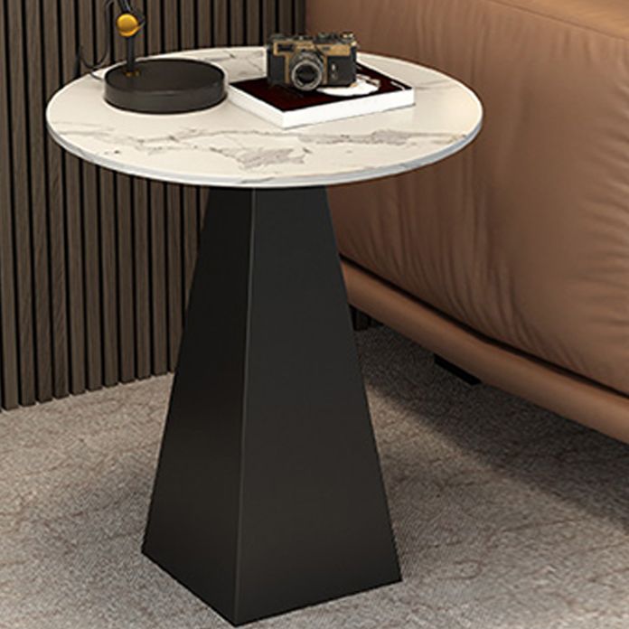 Tavolino rotondo moderno da 19.6 "/23.6"