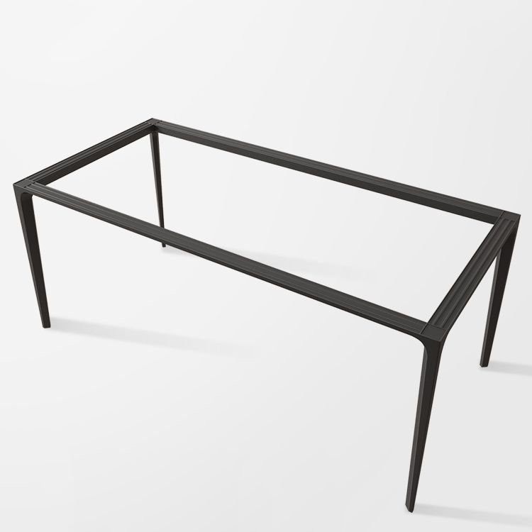 Mesa de comedor de estilo moderno Mesa rectangular de piedra sinterizada para el hogar