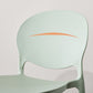 Scandinavian Kitchen Open Back Side Chair Matte Finish Plastic Dining Chair Clearhalo ' kitchen&dining_furn' 'Dining Chairs' 'Dining Tables & Seating' 'dining_chair' 'furn' 'furn_dining_chair' 'Furniture' 'furniture_dining_chair' 'Kitchen & Dining Furniture' 'kitchen' 1200x1200_02556c6f-0f36-456a-a2c3-414b72fde7a4