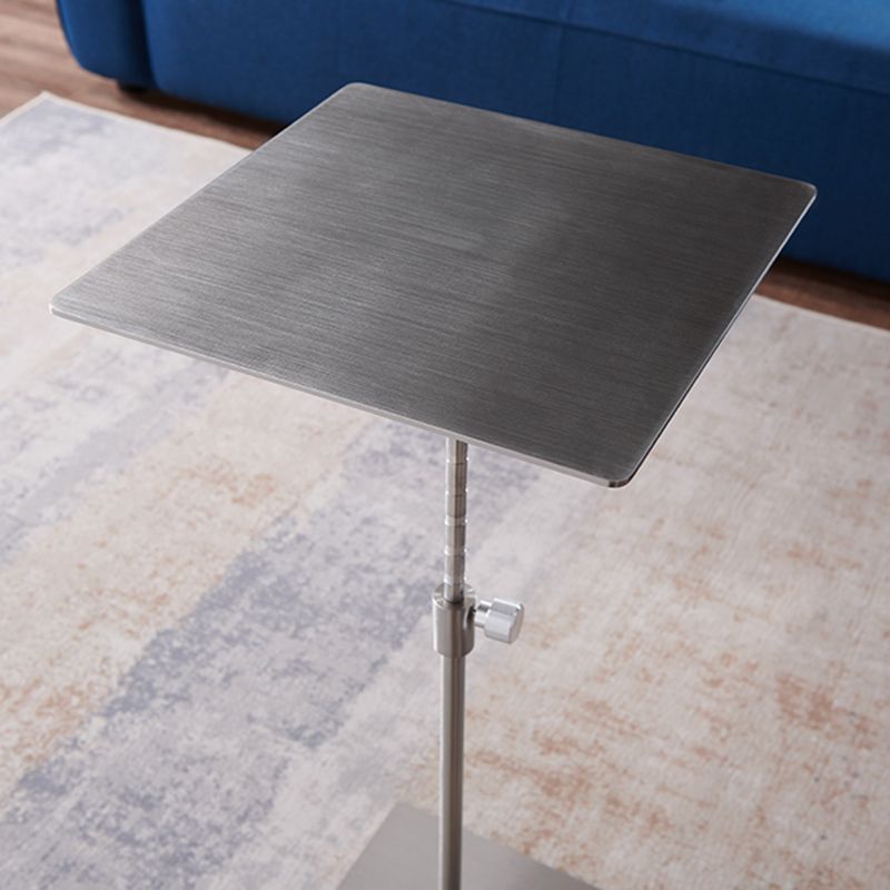 Table lateral de sofá de oro/cromo