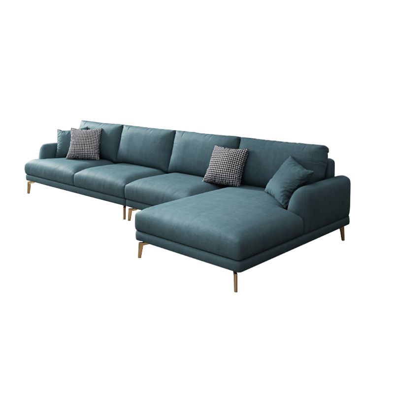 Contemporary Faux Leather Recessed Arm Furniture Sectionals in Green Clearhalo 'furn' 'furn_sectionals' 'Furniture' 'furniture_sectionals' 'Living Room Furniture' 'Sectionals' 1200x1200_026240ee-b7ad-447a-b316-e2ea7974138f